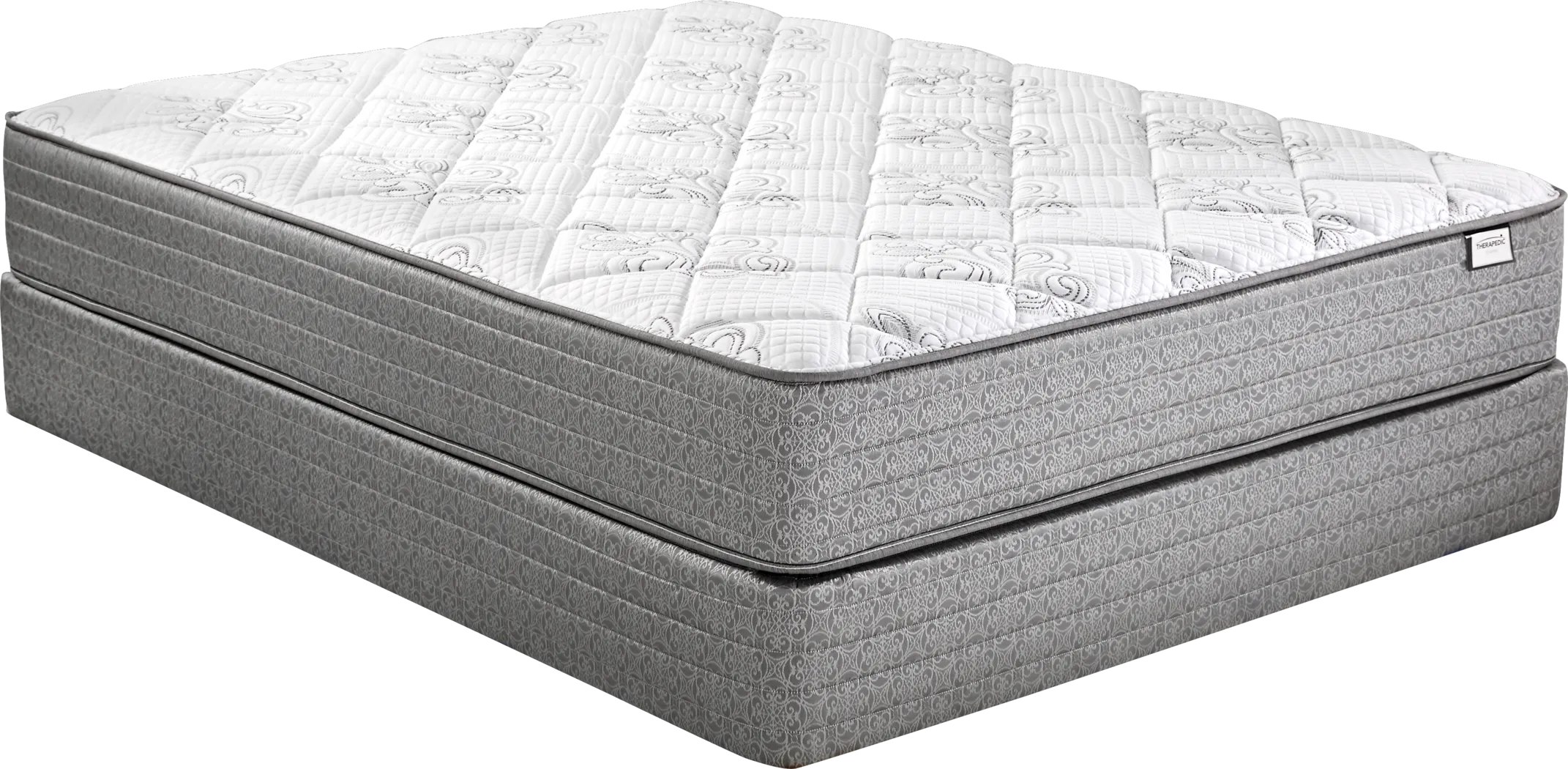 Therapedic Everest Low Profile Queen Mattress Set - Thumbnail - Image 1