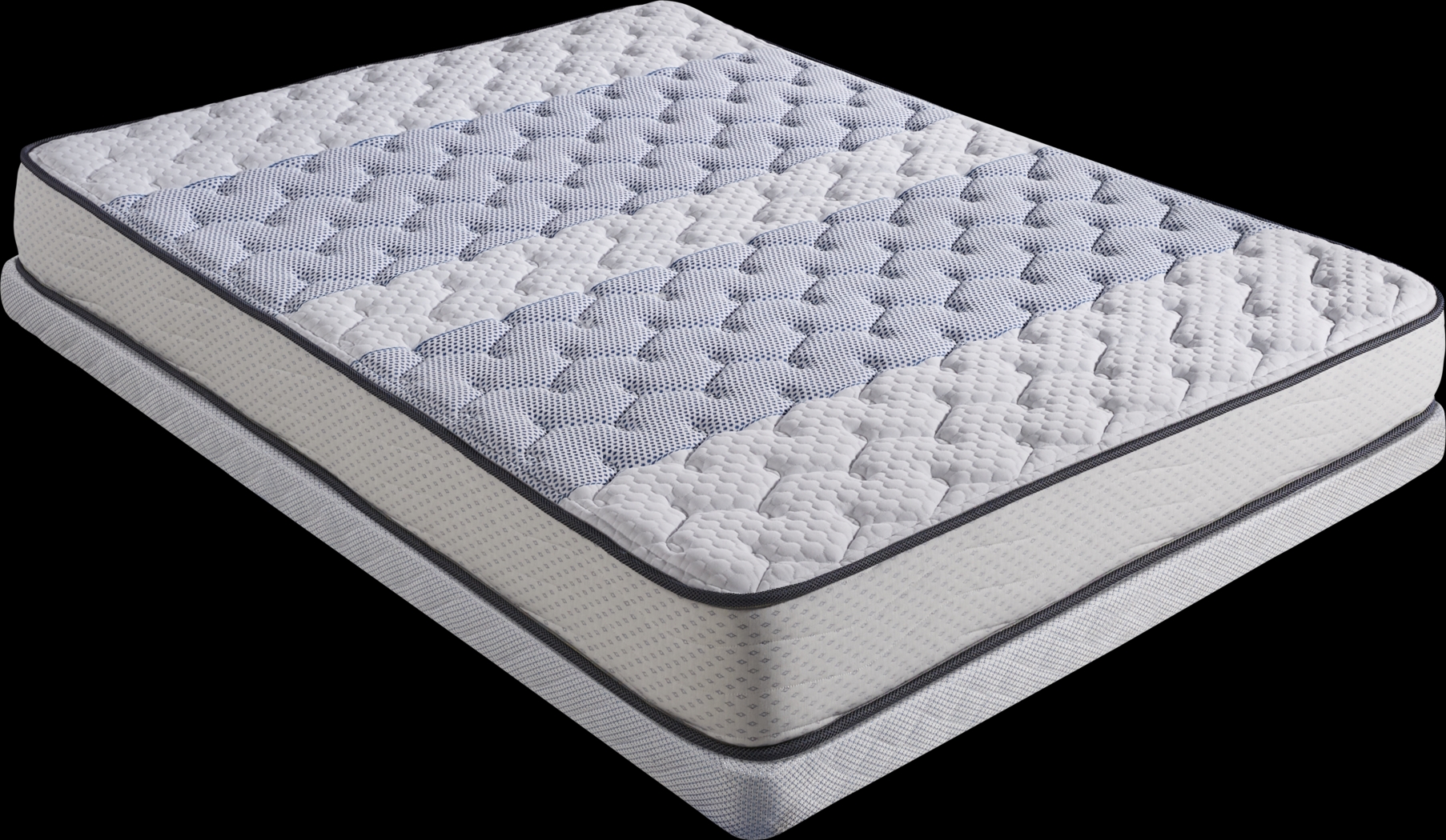 Therapedic Flourish Low Profile Full Mattress Set - Thumbnail - Image 1