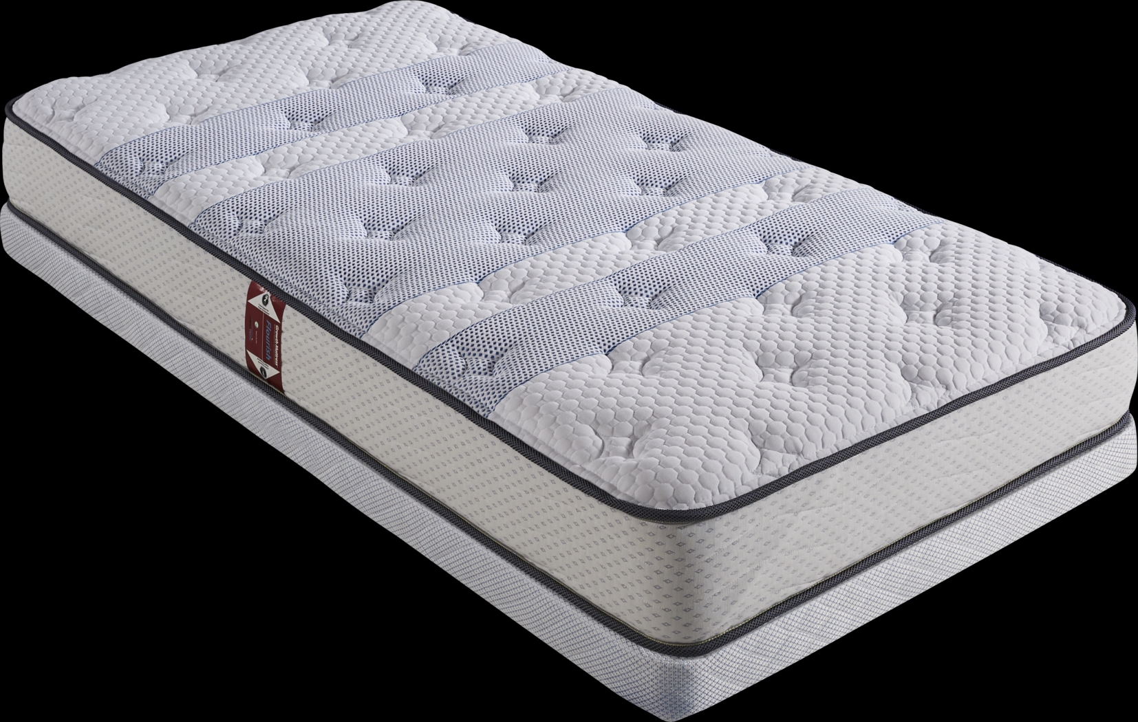 Therapedic Flourish Low Profile Twin Mattress Set - Thumbnail - Image 3
