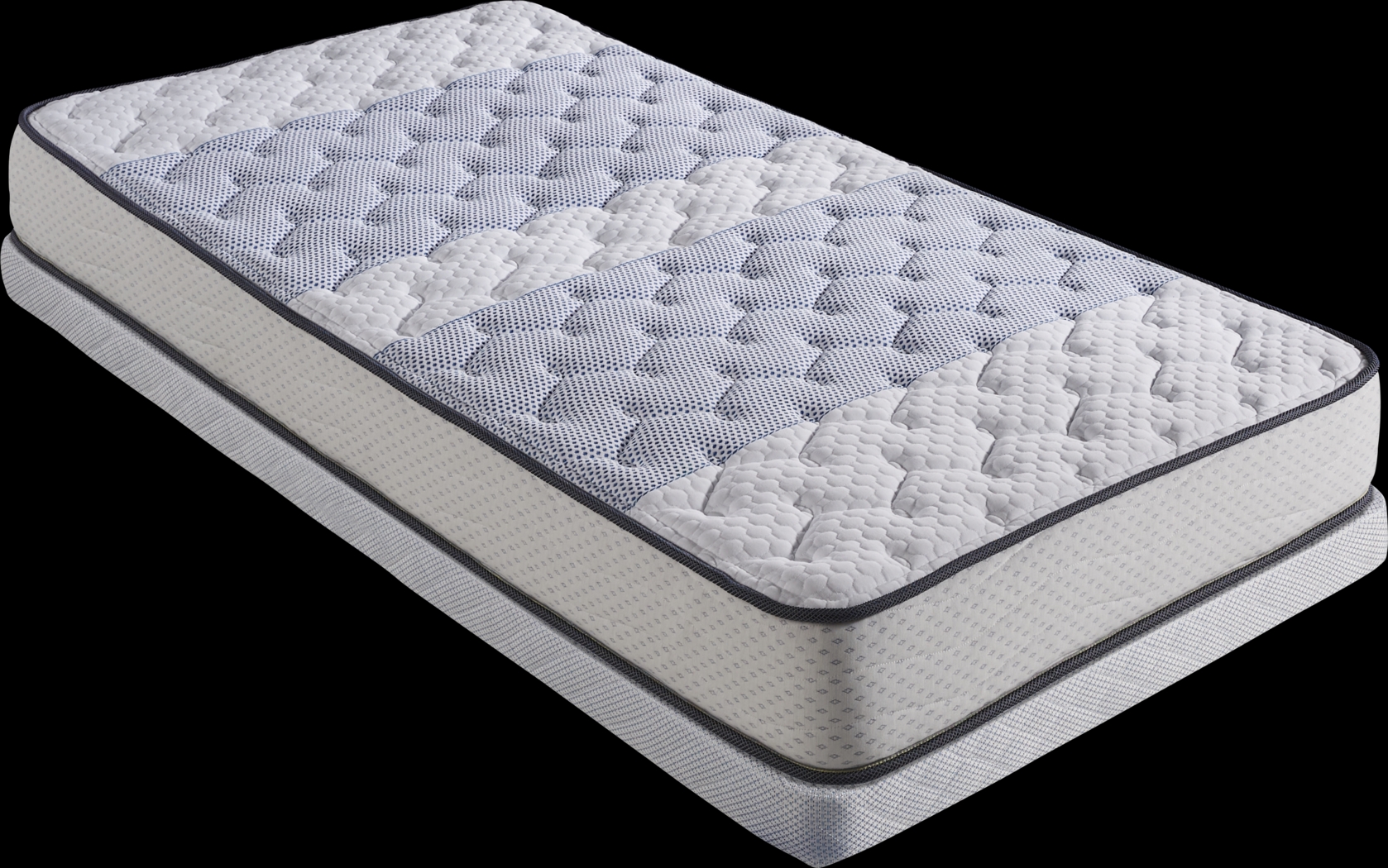 Therapedic Flourish Low Profile Twin Mattress Set - Thumbnail - Image 1