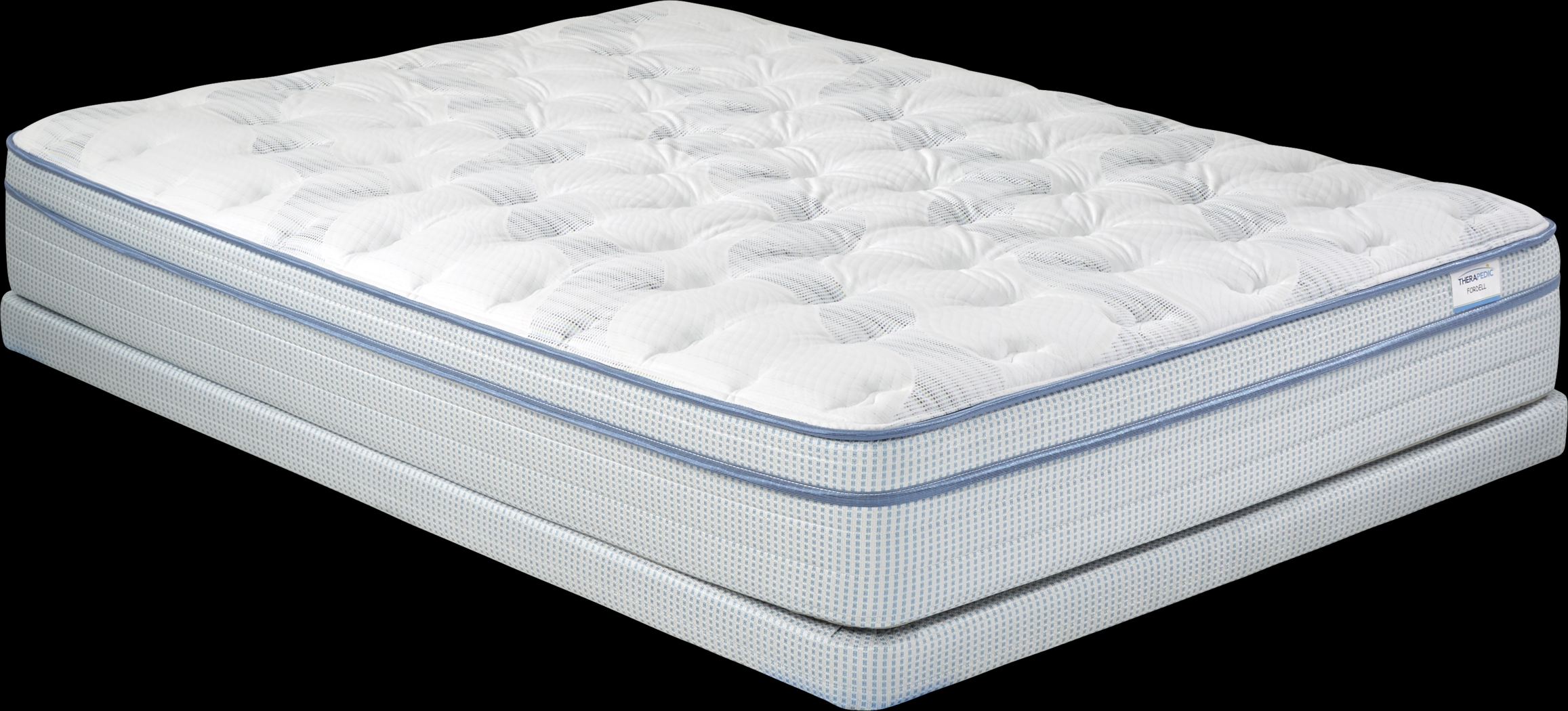 Therapedic Fordell Low Profile Full Mattress Set - Thumbnail - Image 1