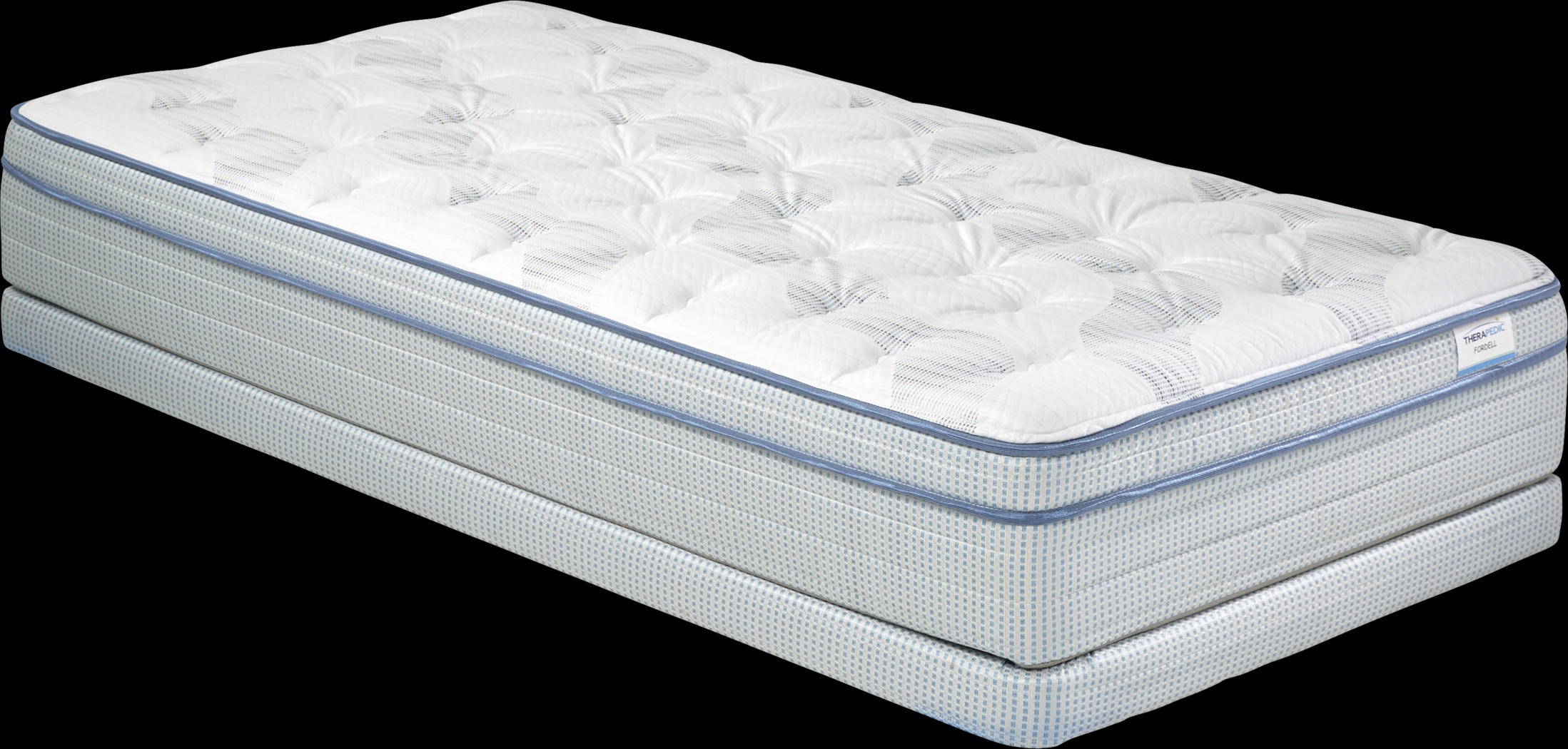 Therapedic Fordell Low Profile Twin Mattress Set - Thumbnail - Image 1
