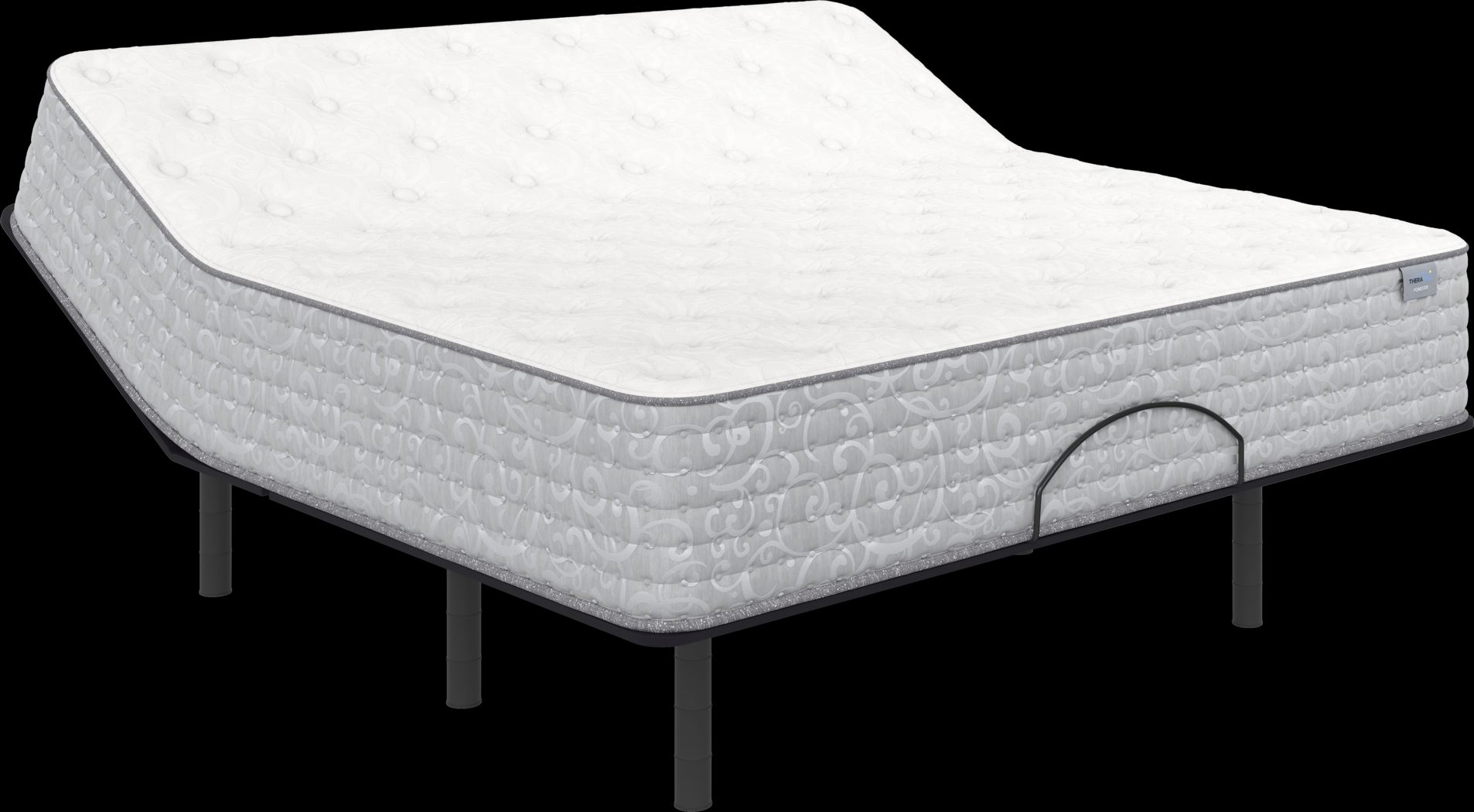 Therapedic Forester King Mattress with Head Up Only Base - Thumbnail - Image 1