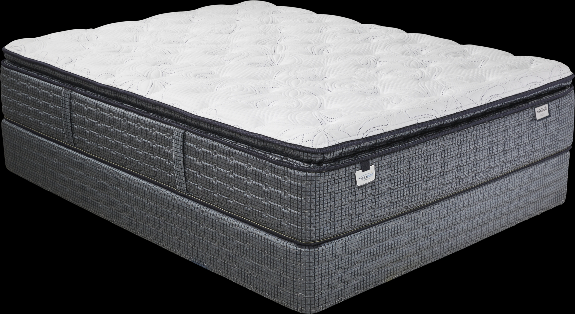 Therapedic Gleaston Low Profile Queen Mattress Set - Thumbnail - Image 1