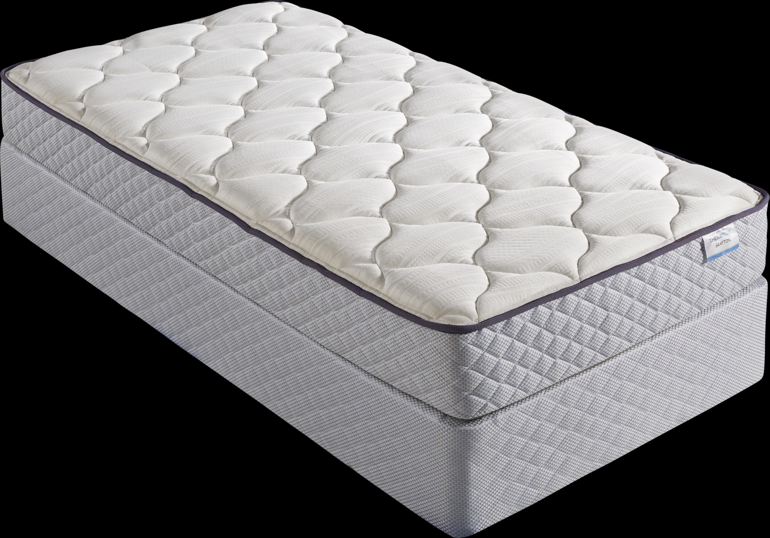 Therapedic Grafton High Profile Twin Mattress Set - Thumbnail - Image 1