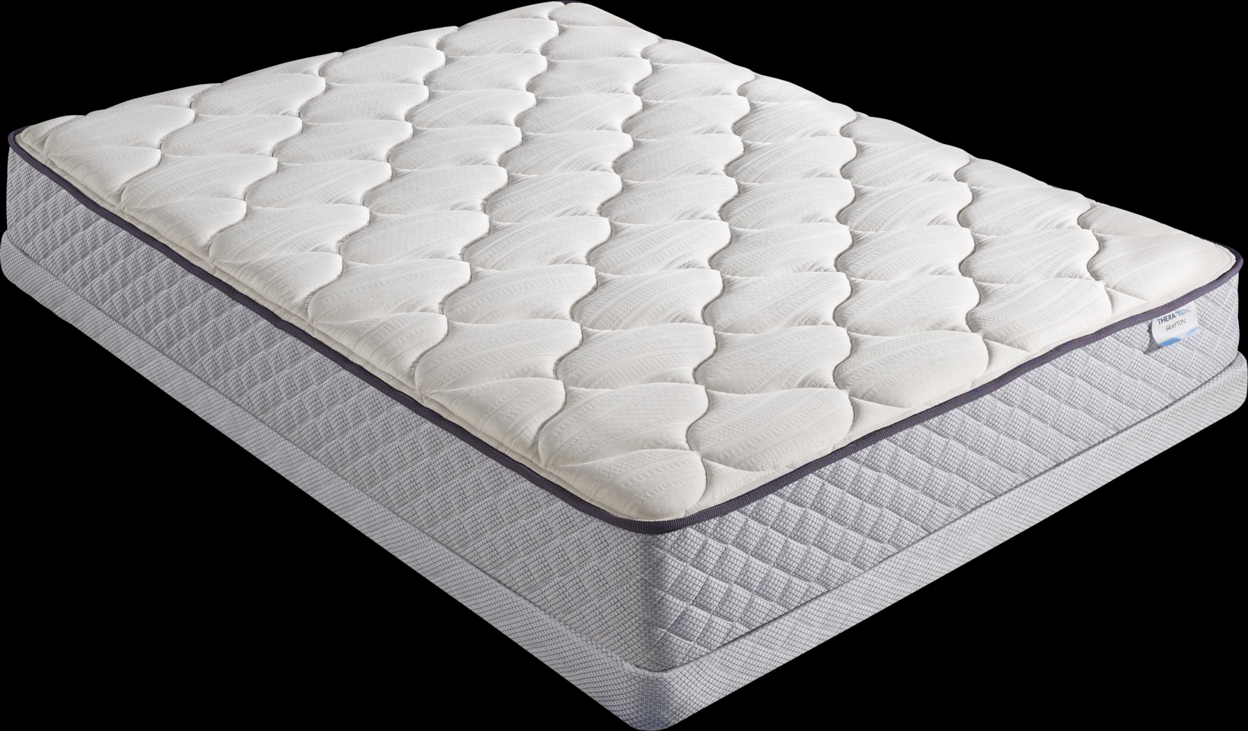 Therapedic Grafton Low Profile Full Mattress Set - Thumbnail - Image 1