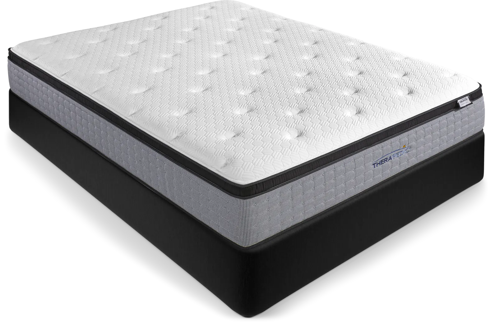 Therapedic Hampton Park High Profile Queen Mattress Set - Thumbnail - Image 1