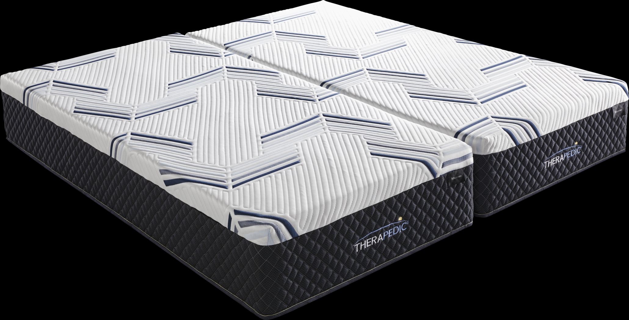 Therapedic Hybrid Milford Split King Mattress (2 TWXL) - Thumbnail - Image 1