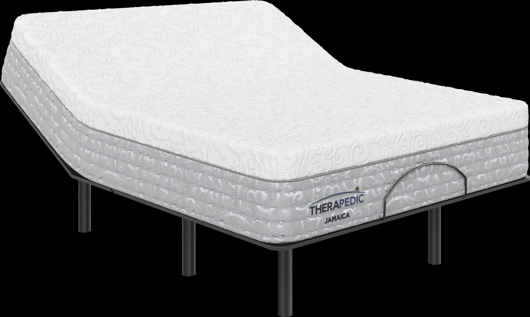 Therapedic Jamaica Queen Mattress with Head Up Only Base - Thumbnail - Image 1