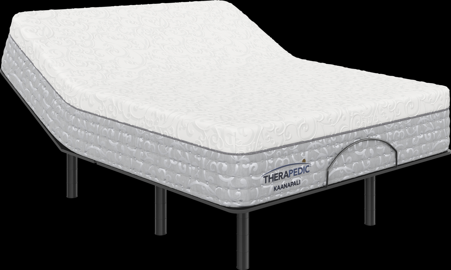 Therapedic Kaanapali Queen Mattress with Head Up Only Base - Thumbnail - Image 1