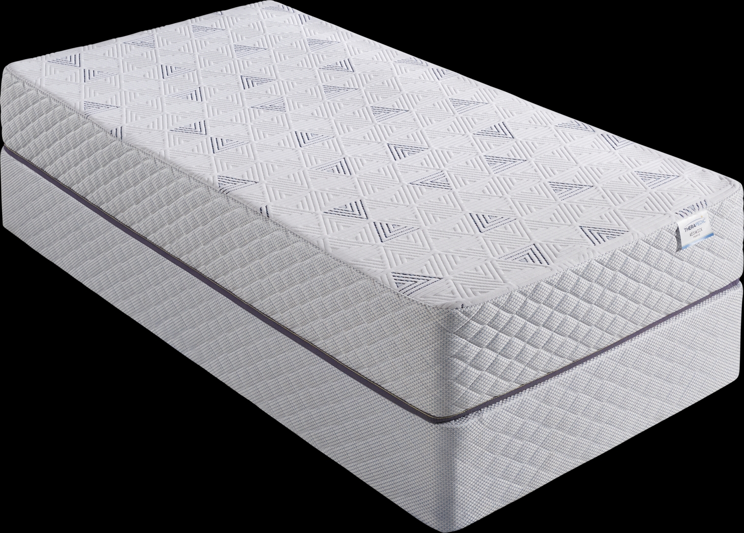 Therapedic Keswick High Profile Twin Mattress Set - Thumbnail - Image 1