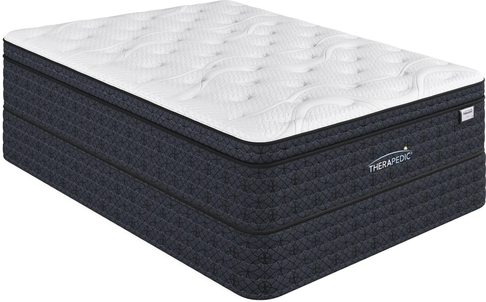 Therapedic Mystic High Profile Full Mattress Set - Thumbnail - Image 1