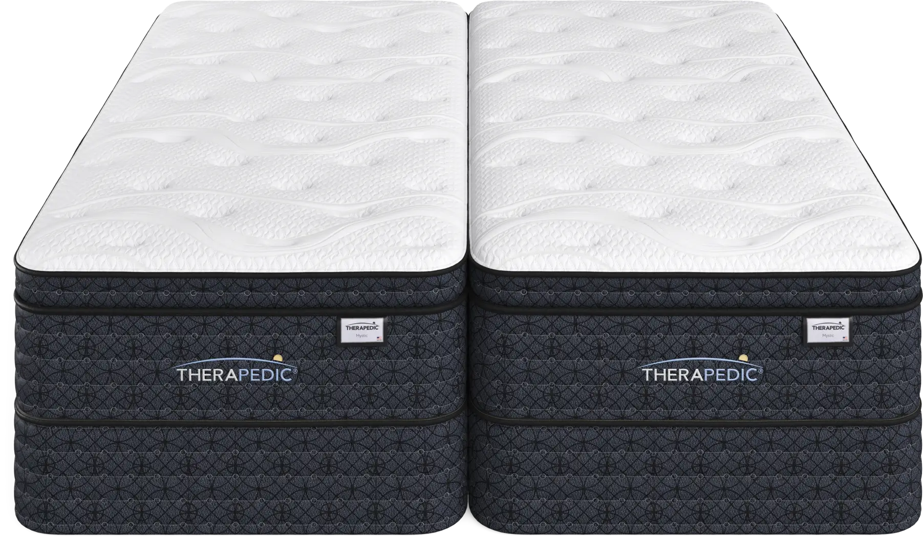Therapedic Mystic High Profile Split King Mattress Set - Thumbnail - Image 2