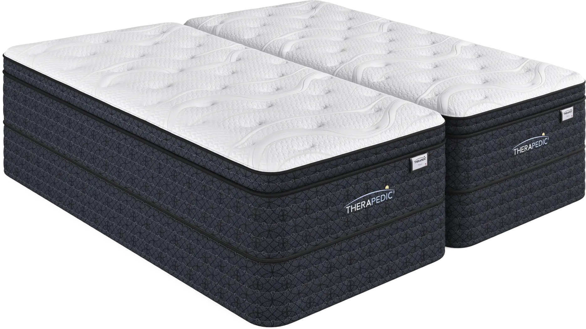 Therapedic Mystic High Profile Split King Mattress Set - Thumbnail - Image 1