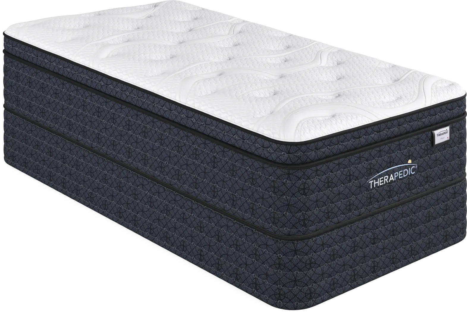 Therapedic Mystic High Profile Twin Mattress Set - Thumbnail - Image 1