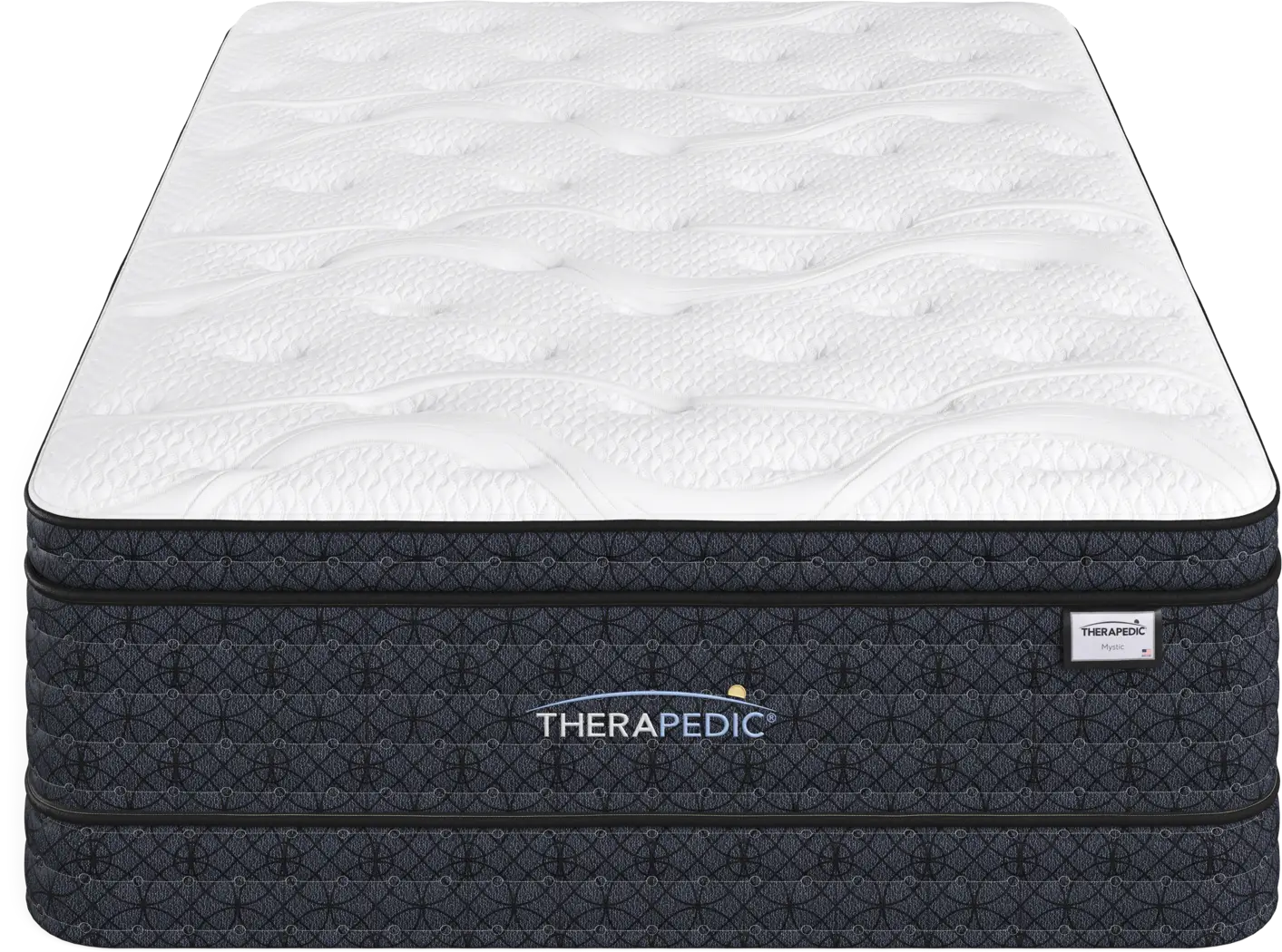 Therapedic Mystic Low Profile Full Mattress Set - Thumbnail - Image 2