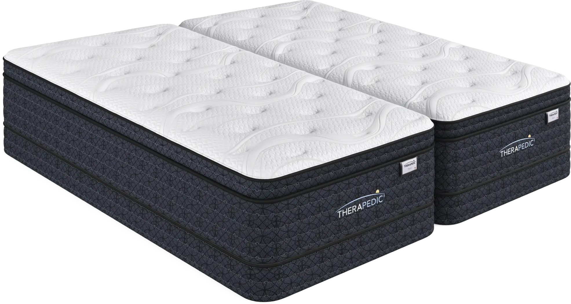 Therapedic Mystic Low Profile Split King Mattress Set - Thumbnail - Image 1