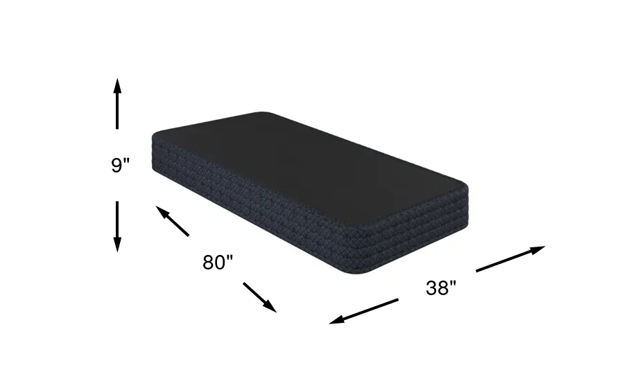 Dimension Image. Please refer to the Dimension Tab on this page for dimension details.