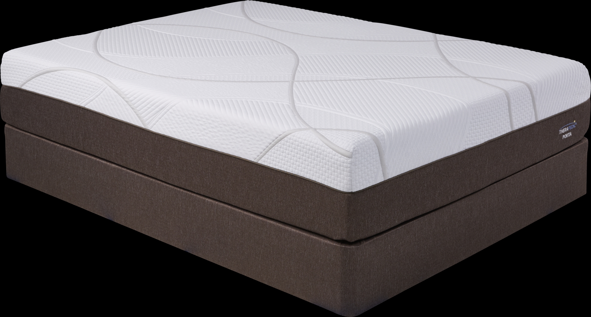 Therapedic Portia Low Profile Queen Mattress Set - Thumbnail - Image 1