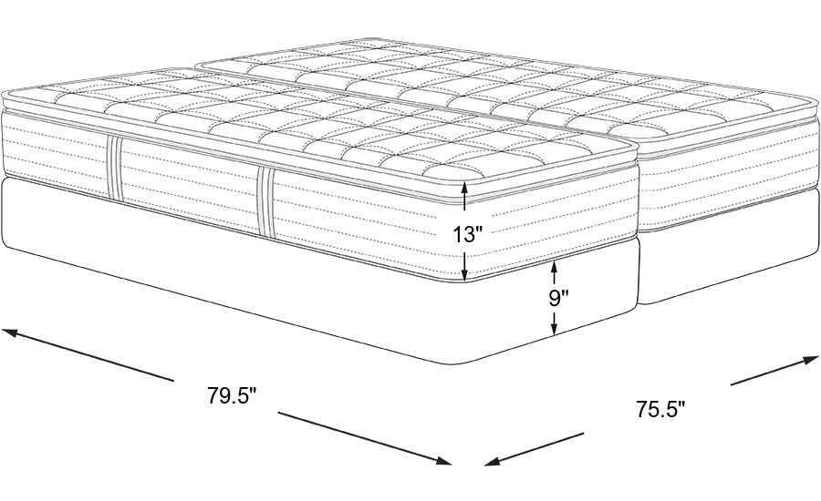 Dimension Image. Please refer to the Dimension Tab on this page for dimension details.