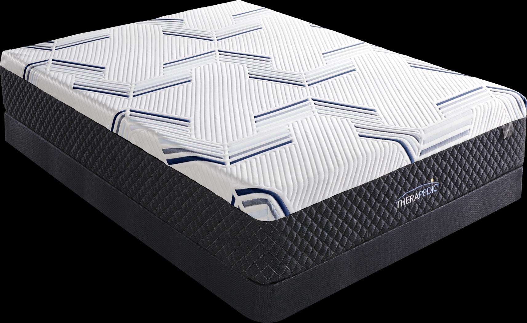 Therapedic Seville Low Profile Queen Mattress Set - Thumbnail - Image 1