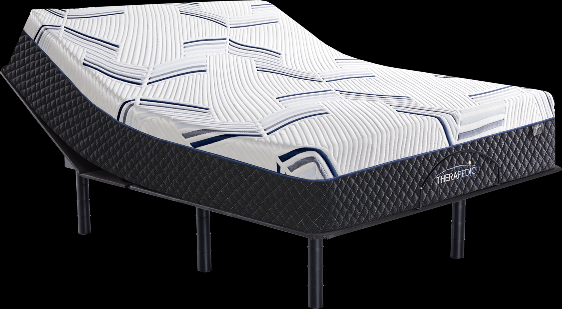 Therapedic Terra Queen Mattress with Head Up Only Base - Thumbnail - Image 1