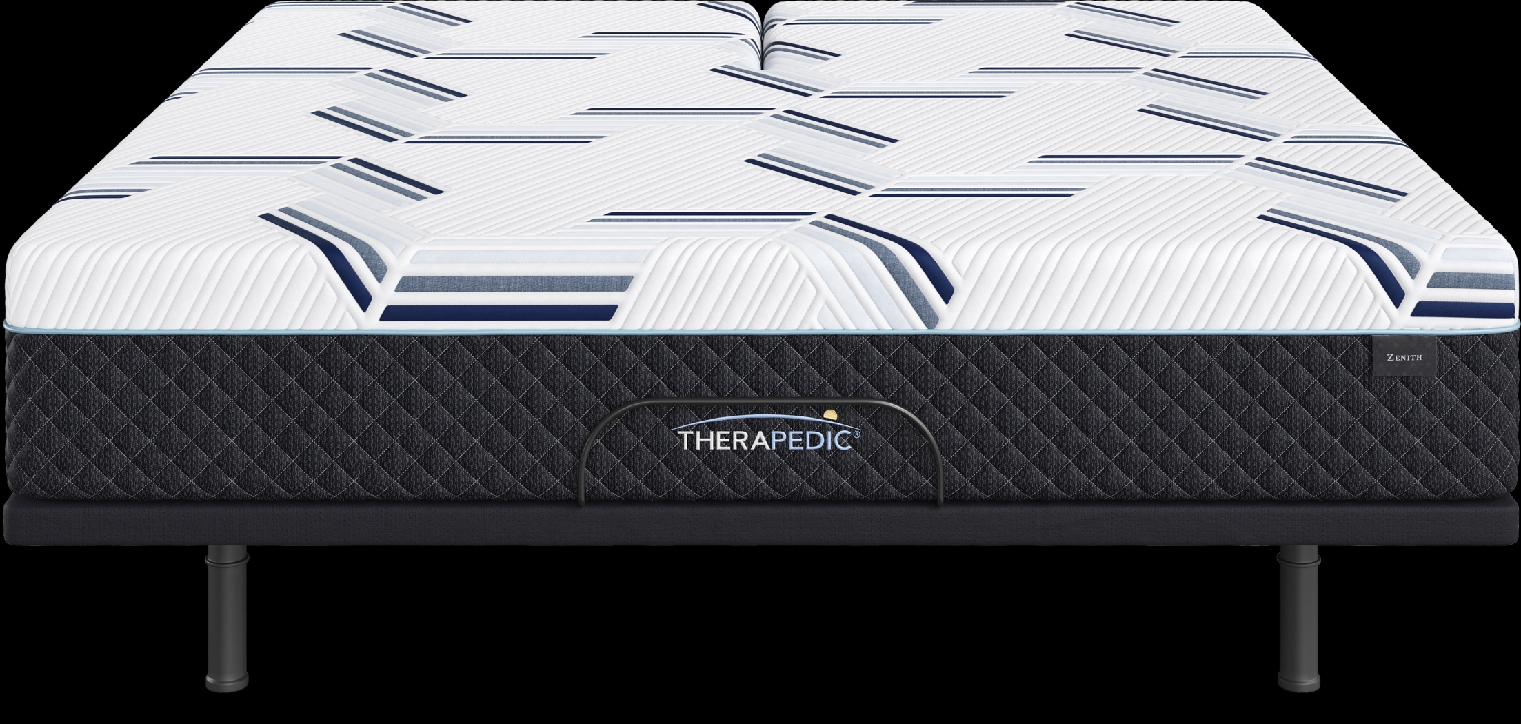 Therapedic Zenith Split Head King Mattress with DualFlex Split Head Base - Thumbnail - Image 2