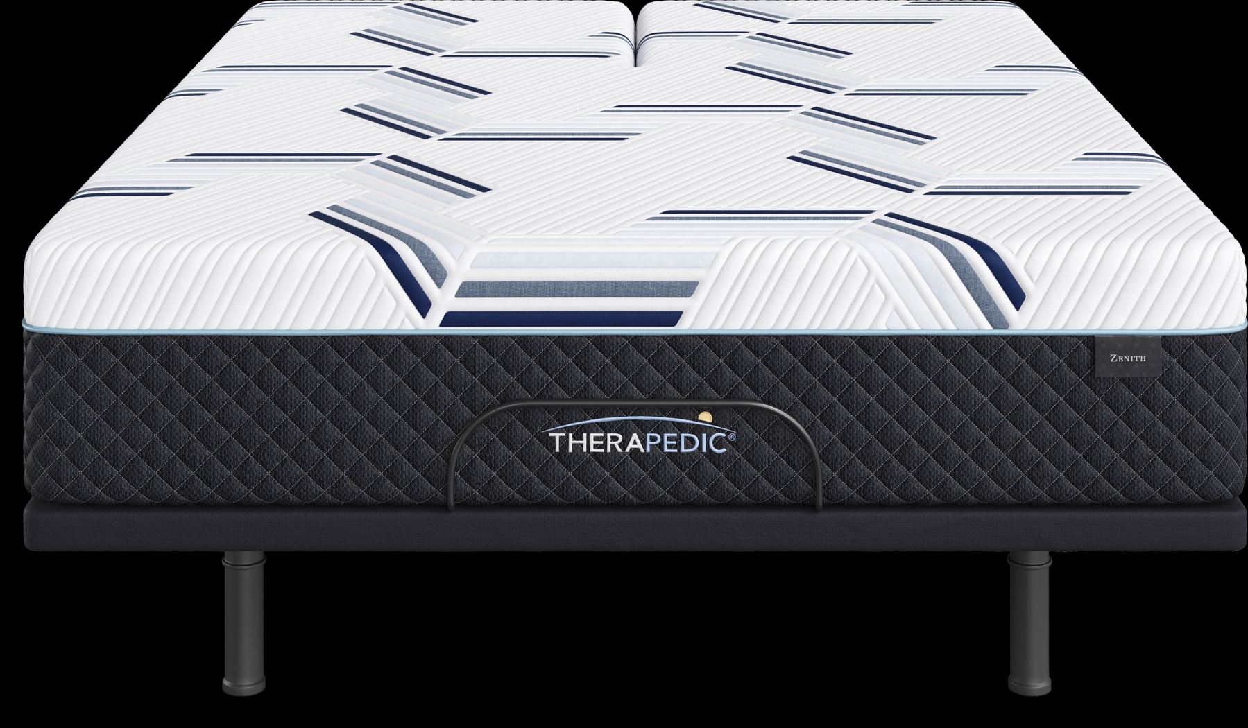 Therapedic Zenith Split Head Queen Mattress with DualFlex Split Head Base - Thumbnail - Image 2