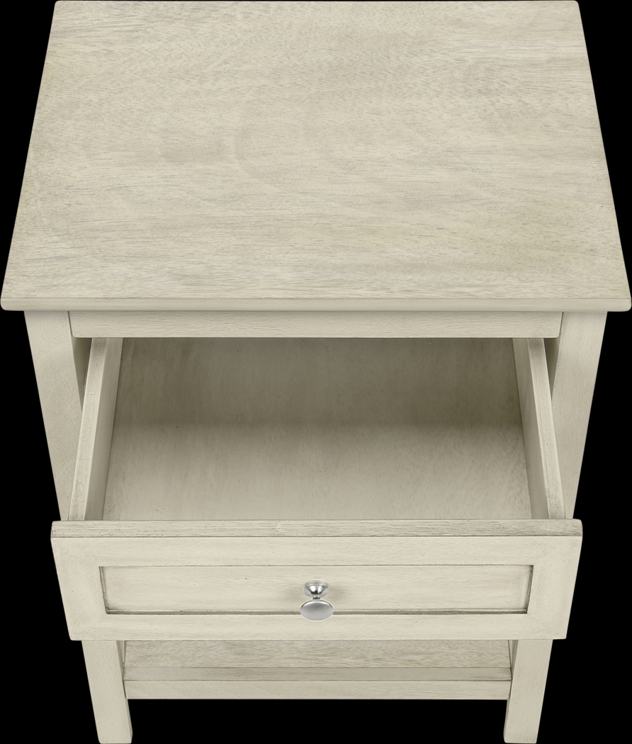 Therra White End Table - Thumbnail - Image 6