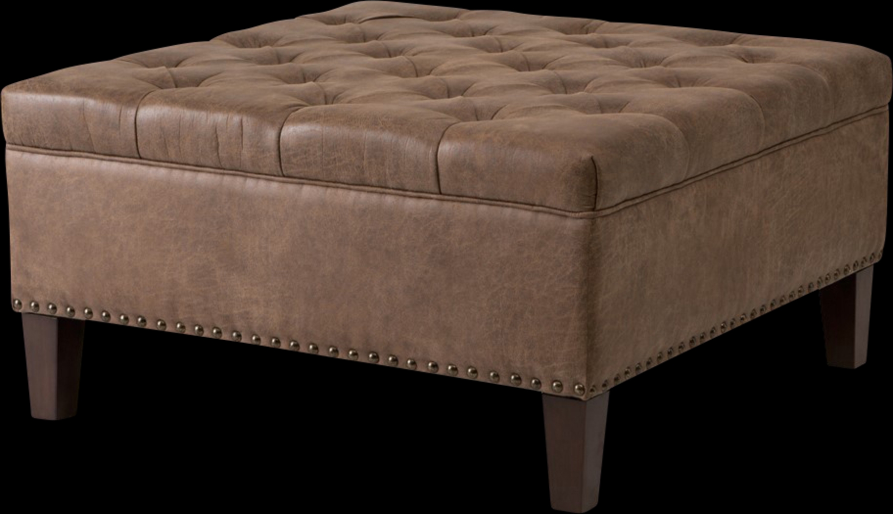 Therrell Brown Cocktail Ottoman - Thumbnail - Image 1