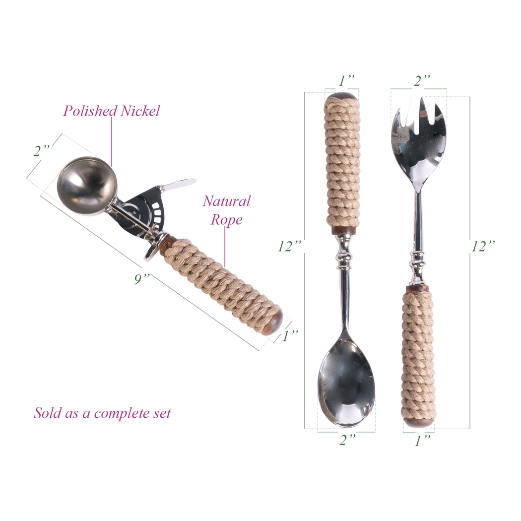 Theycoin Brown Salad Set - Thumbnail - Image 3