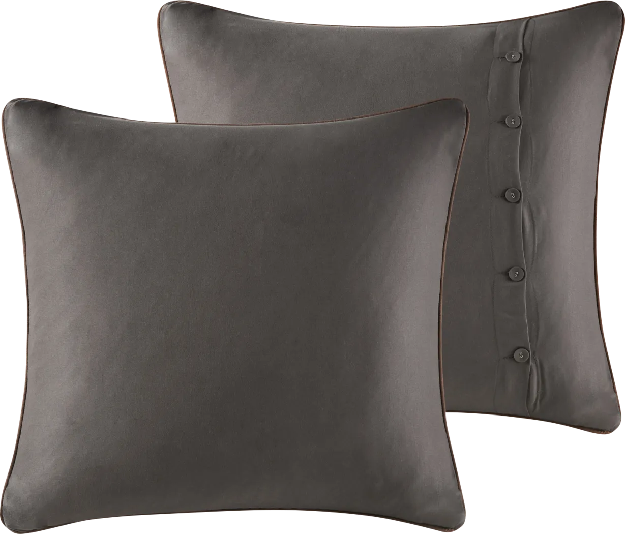 Thibodeaux Gray Full Comforter Set - Thumbnail - Image 11