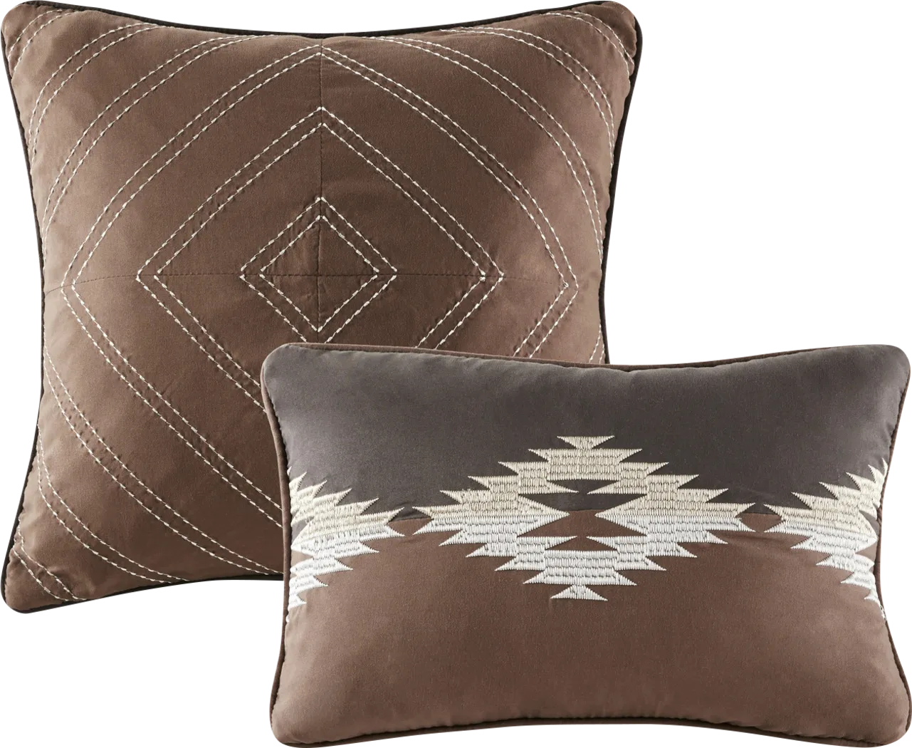 Thibodeaux Gray Full Comforter Set - Thumbnail - Image 12