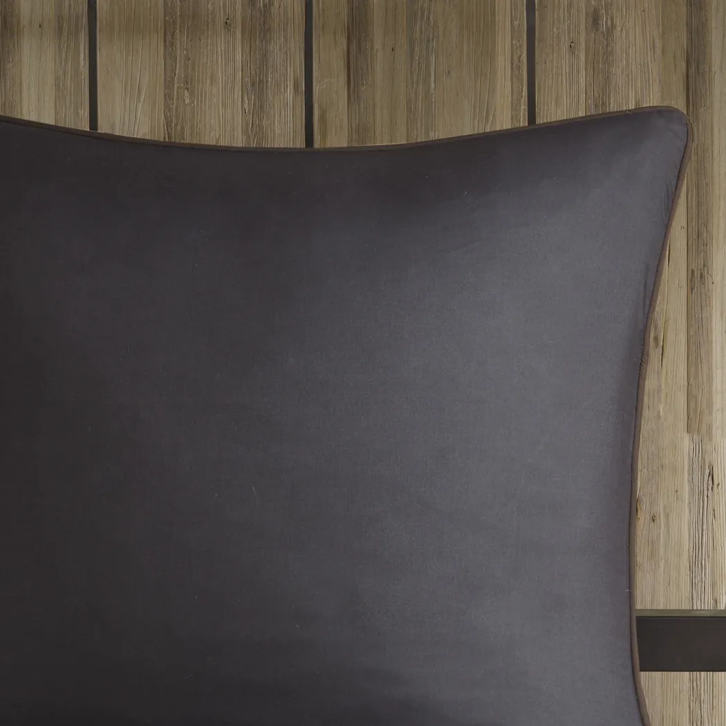 Thibodeaux Gray Full Comforter Set - Thumbnail - Image 6