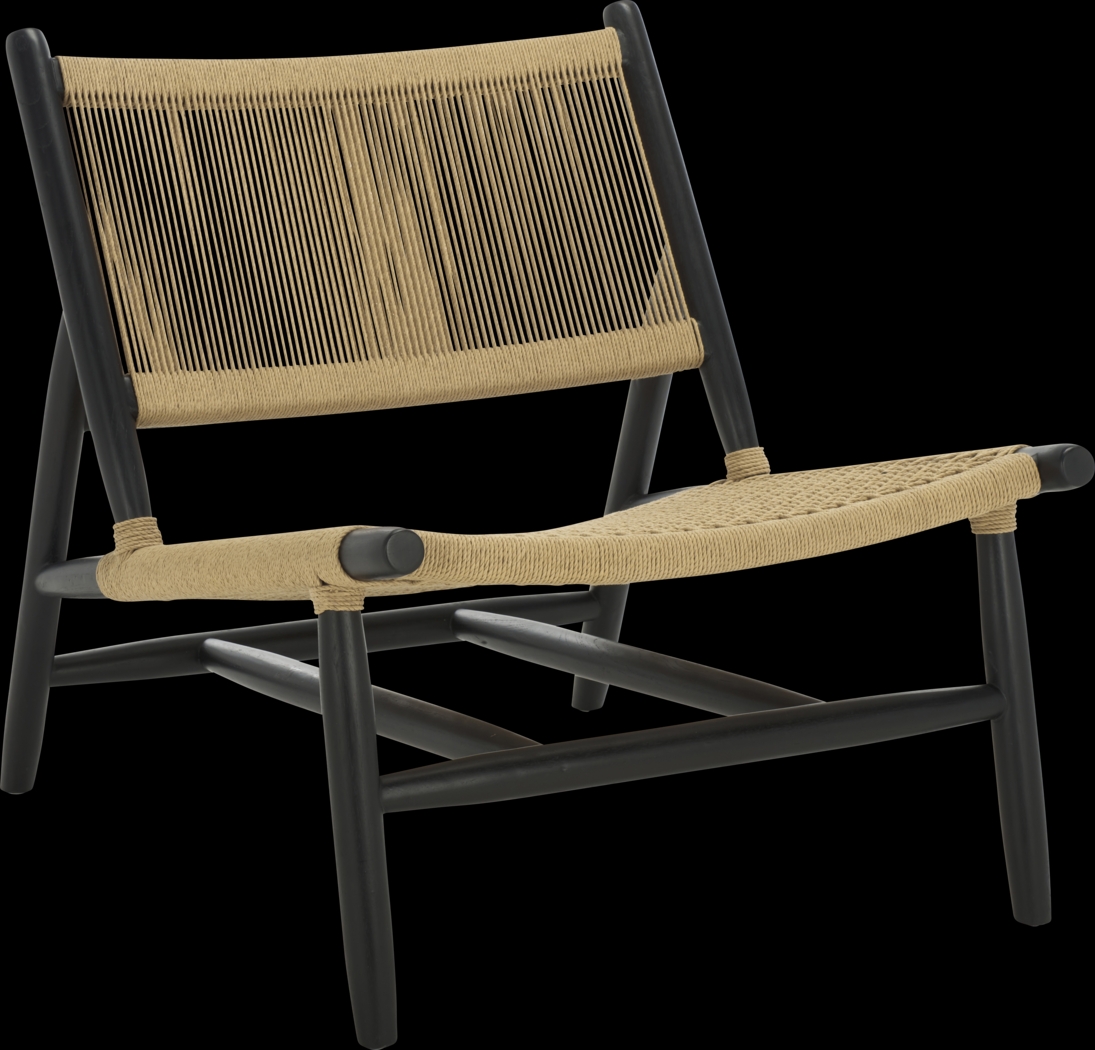 Thihi Black Accent Chair - Thumbnail - Image 1