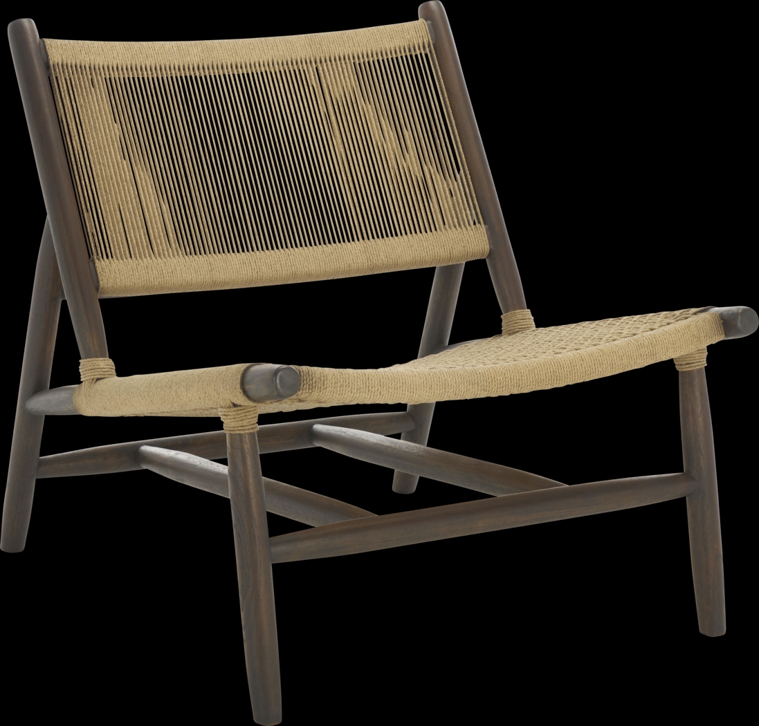 Thihi Brown Accent Chair - Thumbnail - Image 1