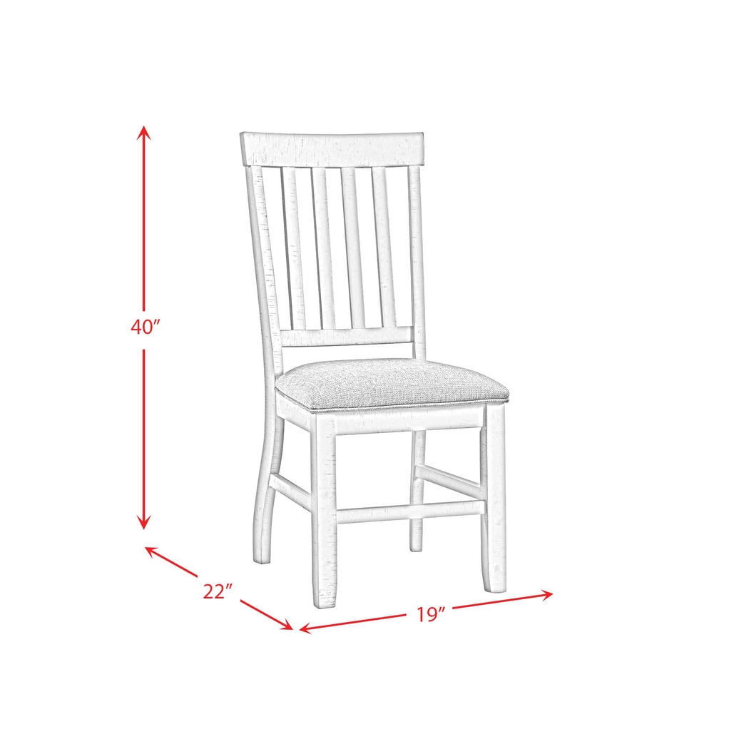 Thimbleberry White Side Chair, Set of 2 - Thumbnail - Image 10
