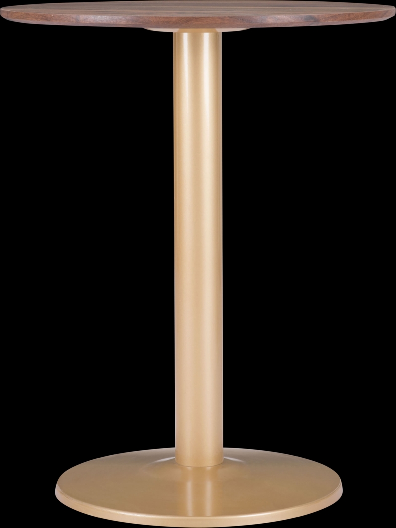 Thisbe Brown Round Bistro Table - Thumbnail - Image 3