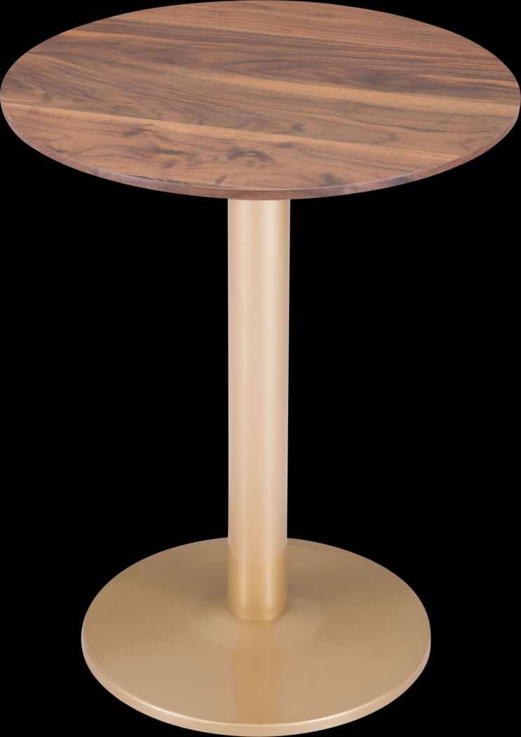 Thisbe Brown Round Bistro Table - Thumbnail - Image 4