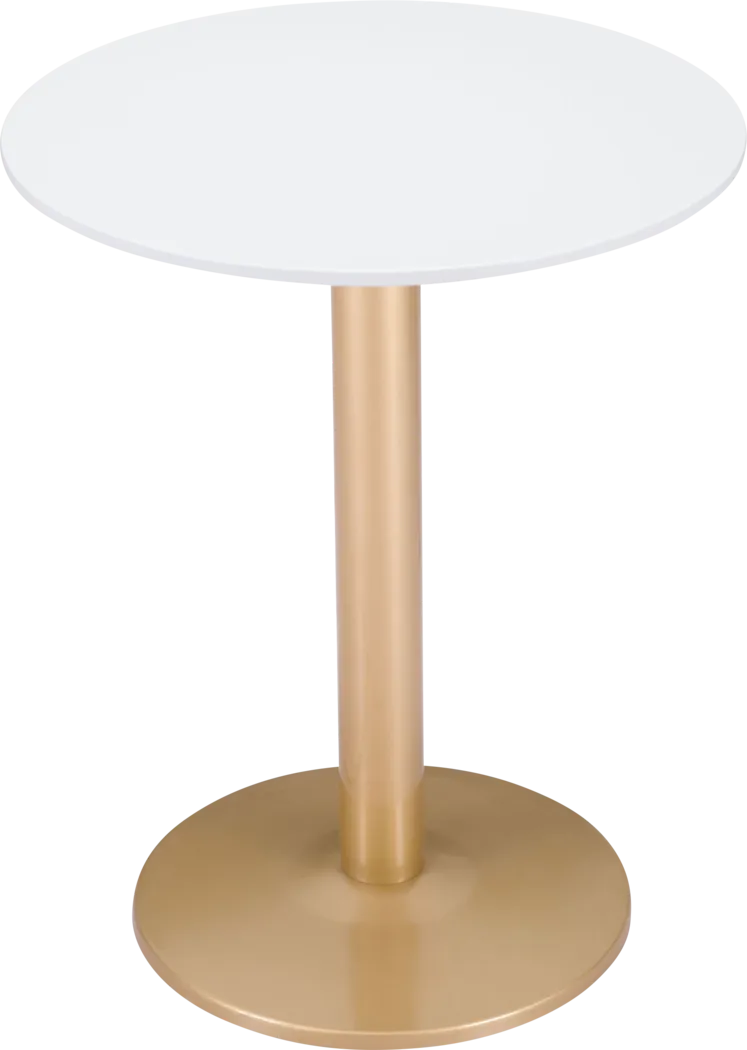 Thisbe Gold Round Bistro Table - Thumbnail - Image 2
