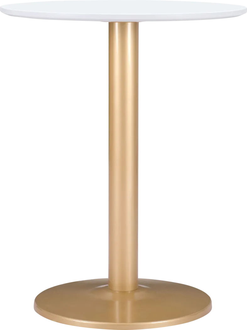 Thisbe Gold Round Bistro Table - Thumbnail - Image 3