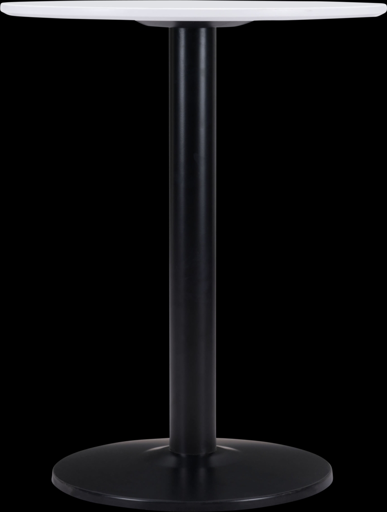 Thisbe White Round Bistro Table - Thumbnail - Image 2