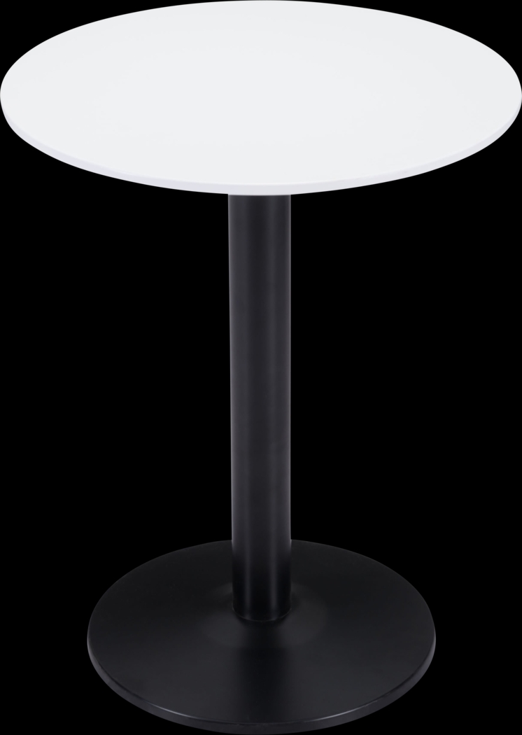 Thisbe White Round Bistro Table - Thumbnail - Image 3