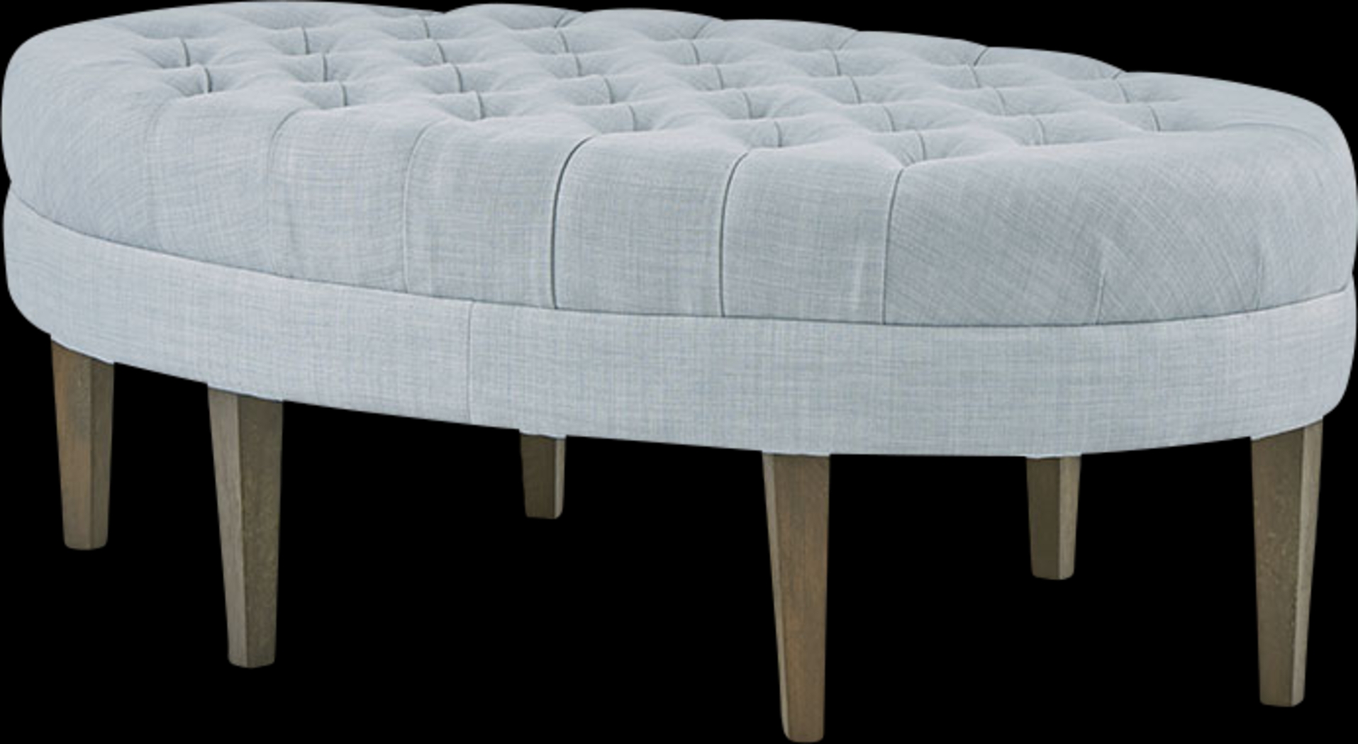 Thistlecroft Blue Ottoman - Thumbnail - Image 1