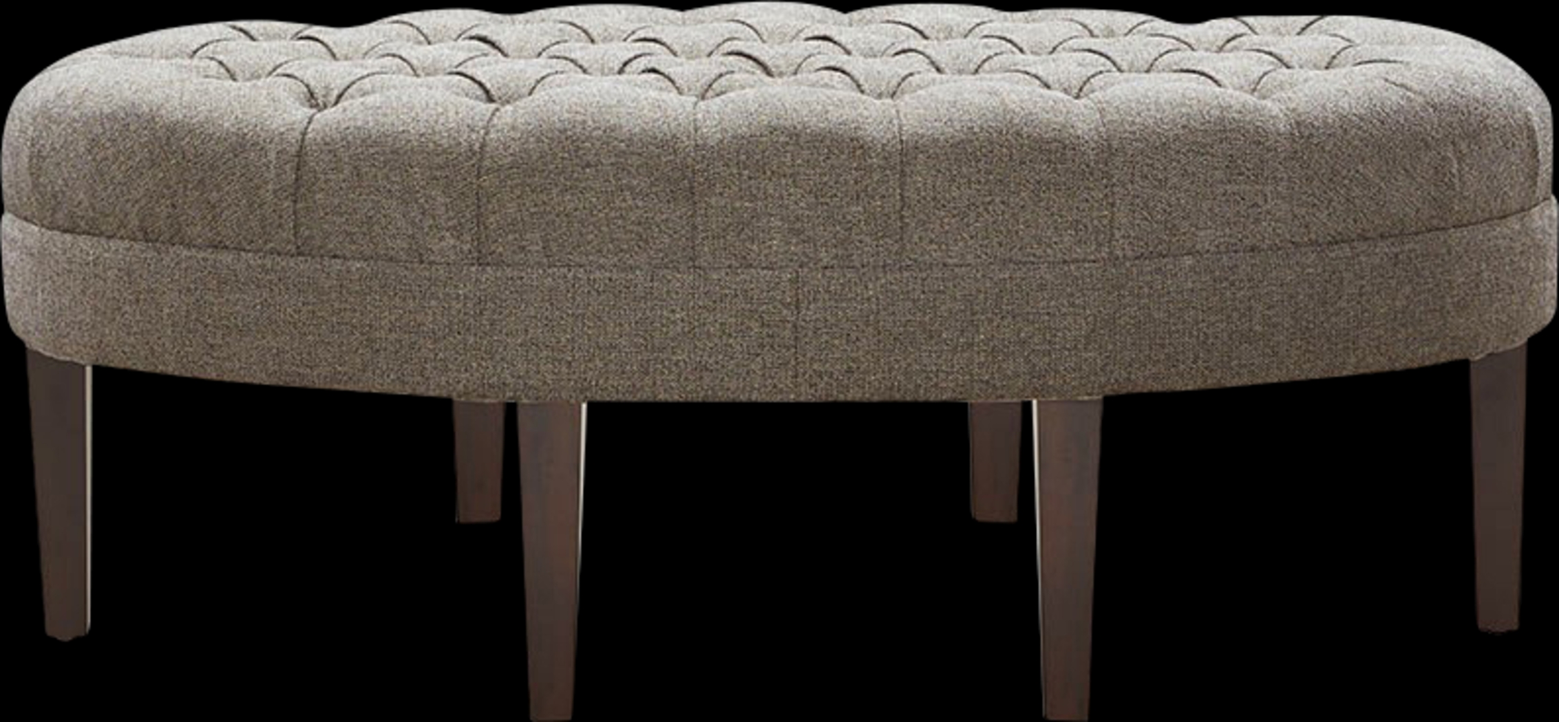 Thistlecroft Brown Ottoman - Thumbnail - Image 1