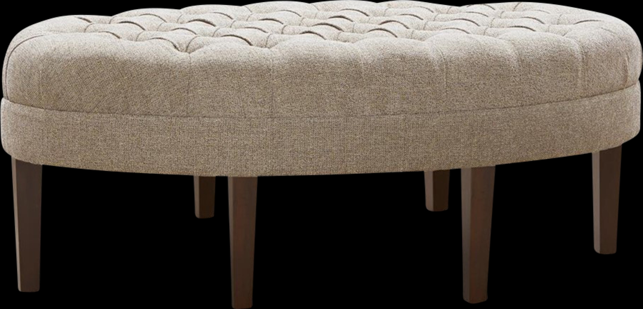 Thistlecroft Linen Ottoman - Thumbnail - Image 1