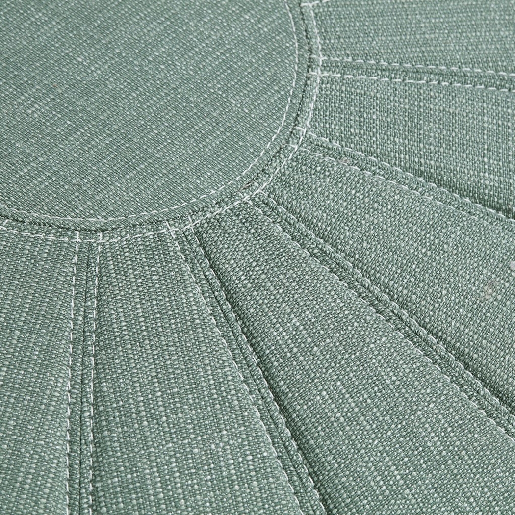 Thistlemont Green Ottoman - Thumbnail - Image 2