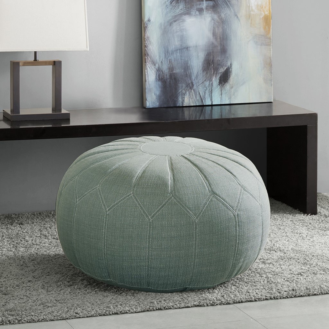 Thistlemont Green Ottoman - Thumbnail - Image 3