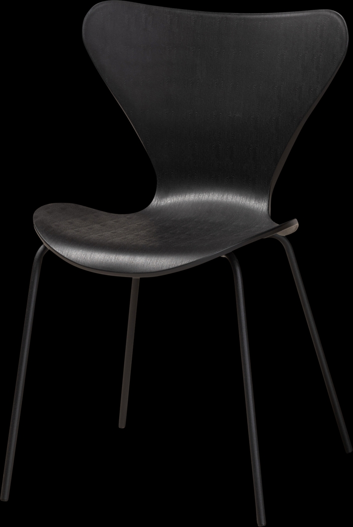 Thistlewood Black Side Chair, Set of 4 - Thumbnail - Image 3