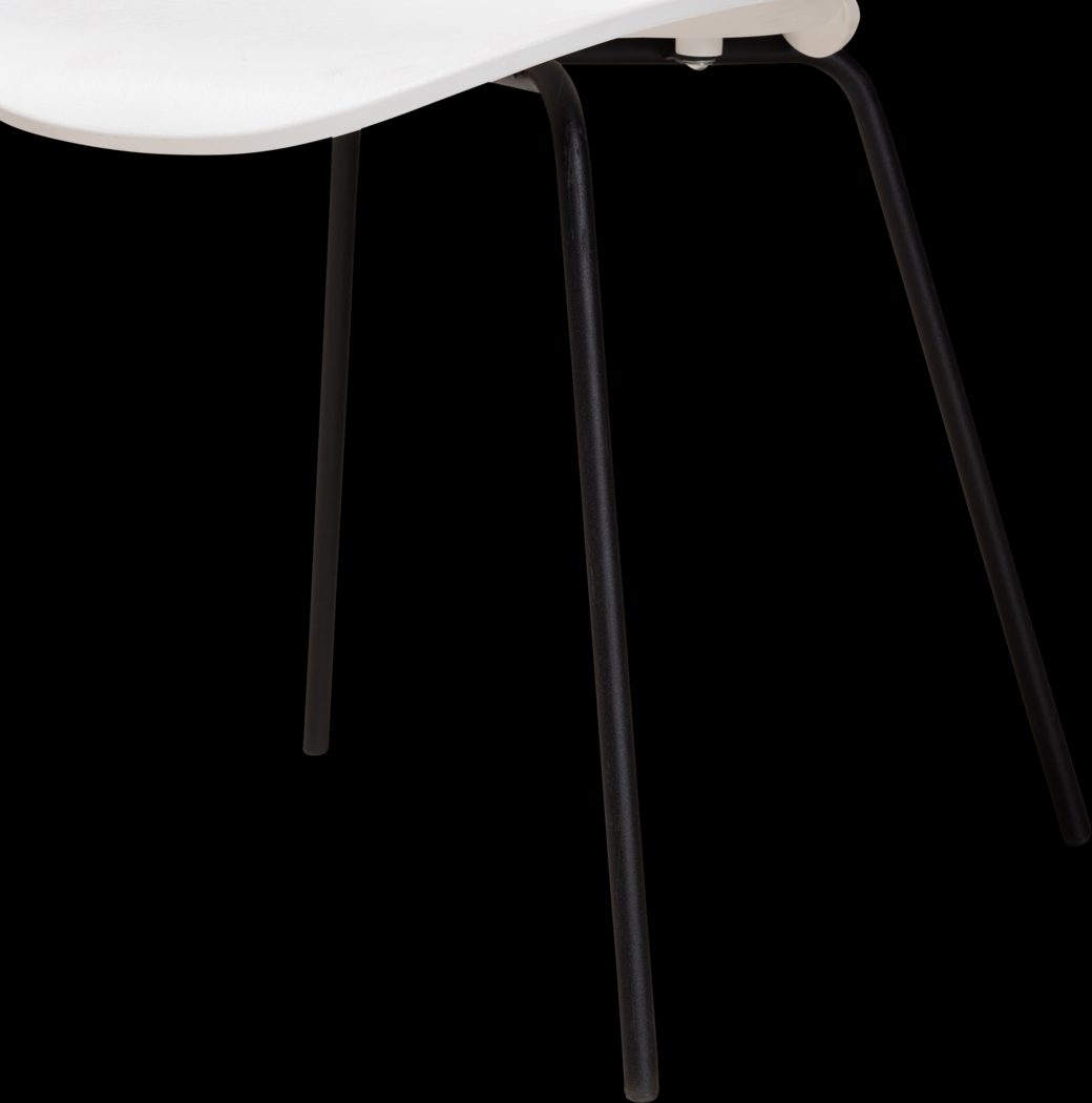 Thistlewood White Side Chair Set of 4 - Thumbnail - Image 5